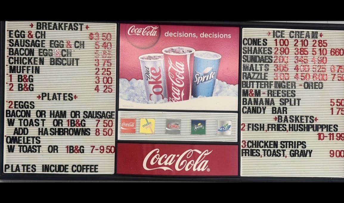 Menu Gary's Drive In-2