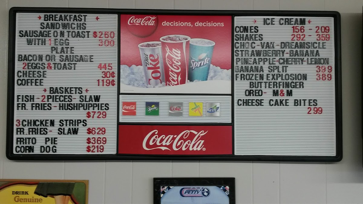 Menu Gary's Drive In-8